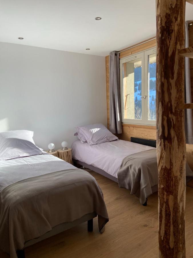 La Marmotte Qui Papote Apartamento Le Grand-Bornand Exterior foto