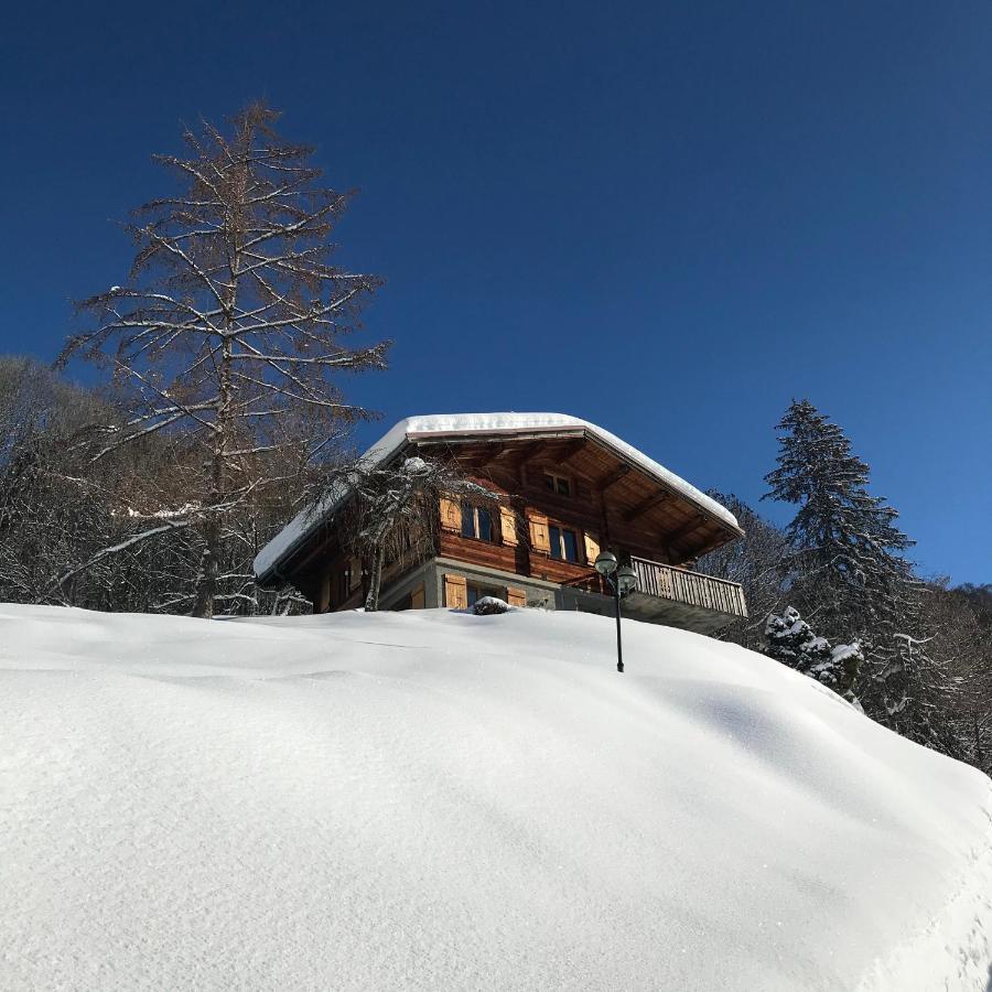 La Marmotte Qui Papote Apartamento Le Grand-Bornand Exterior foto