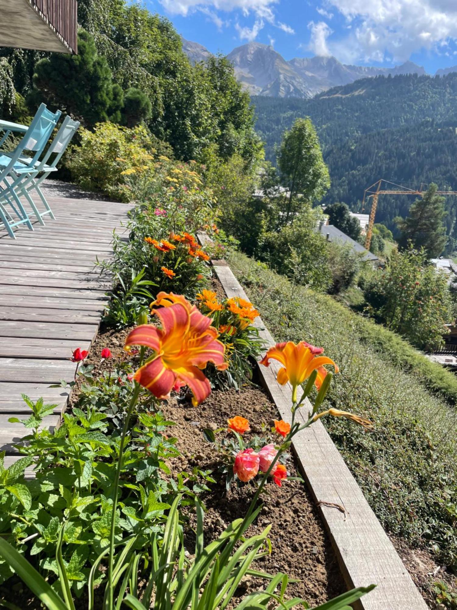 La Marmotte Qui Papote Apartamento Le Grand-Bornand Exterior foto