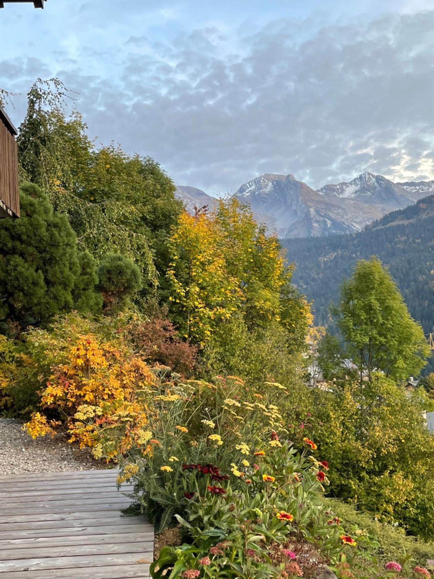 La Marmotte Qui Papote Apartamento Le Grand-Bornand Exterior foto