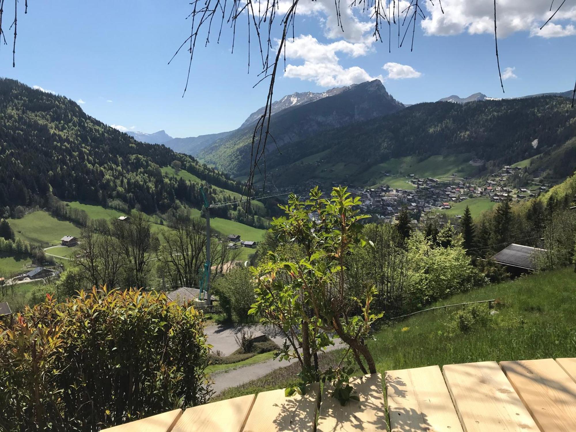 La Marmotte Qui Papote Apartamento Le Grand-Bornand Exterior foto